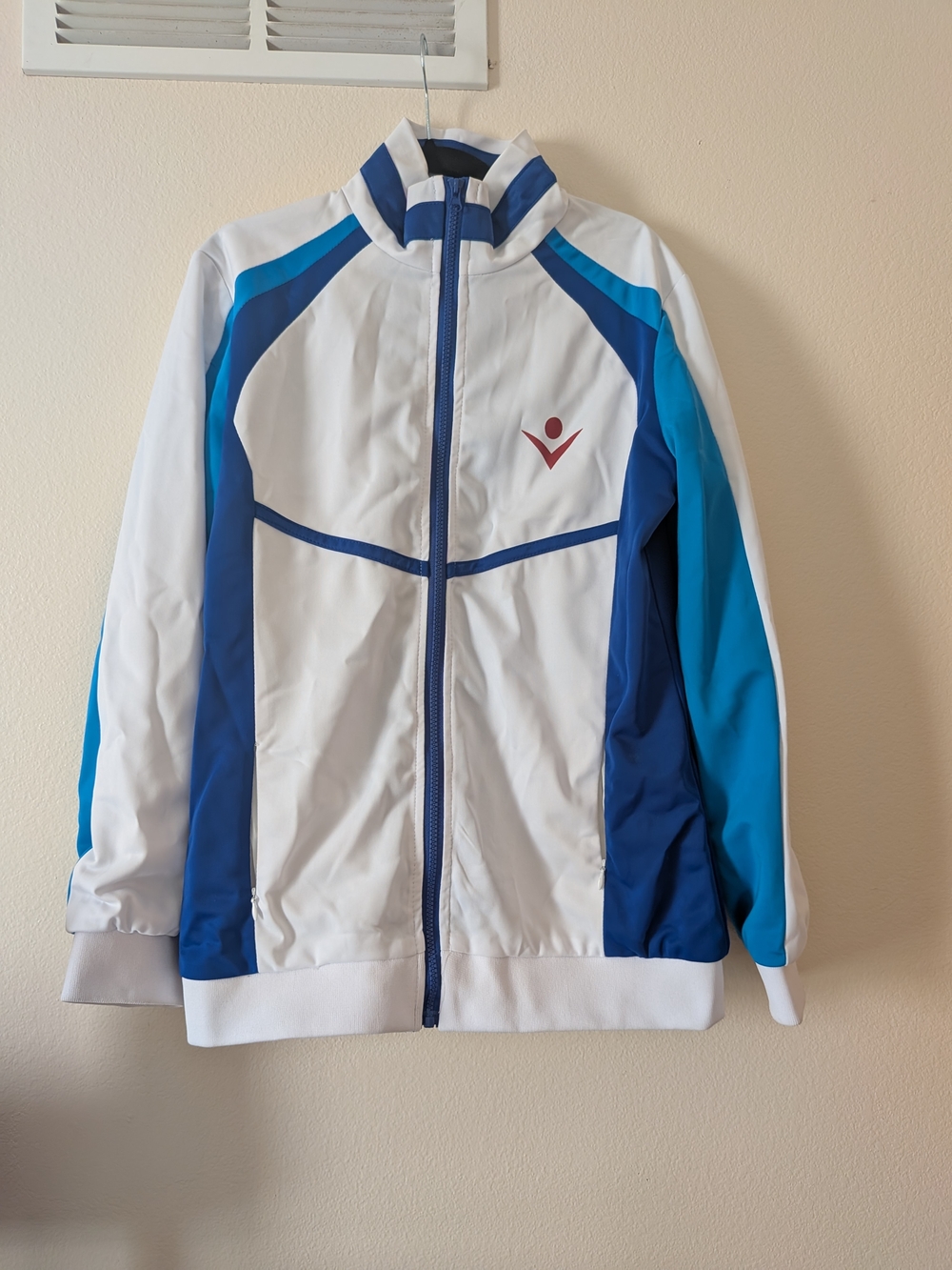Iwatobi High School Swim Club Cosplay Track Jacket - Blue/White - Anime
